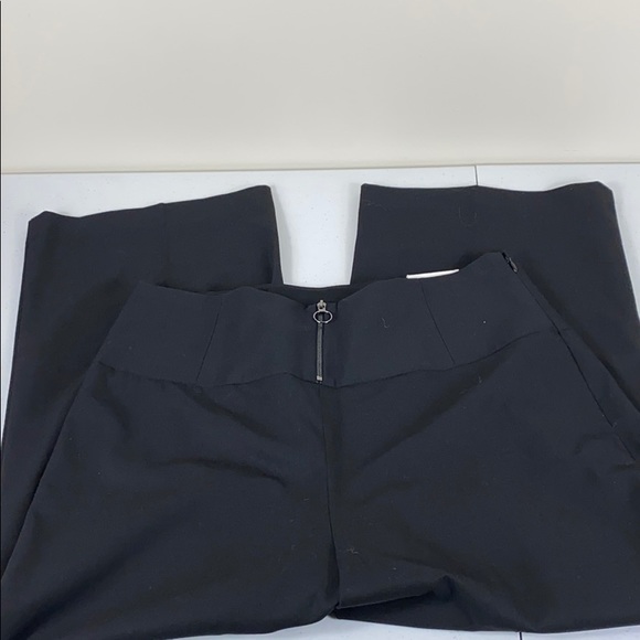 Express Super High Rise Wide Leg Crop Pant - Picture 2 of 7